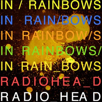 radiohead in rainbows cover art